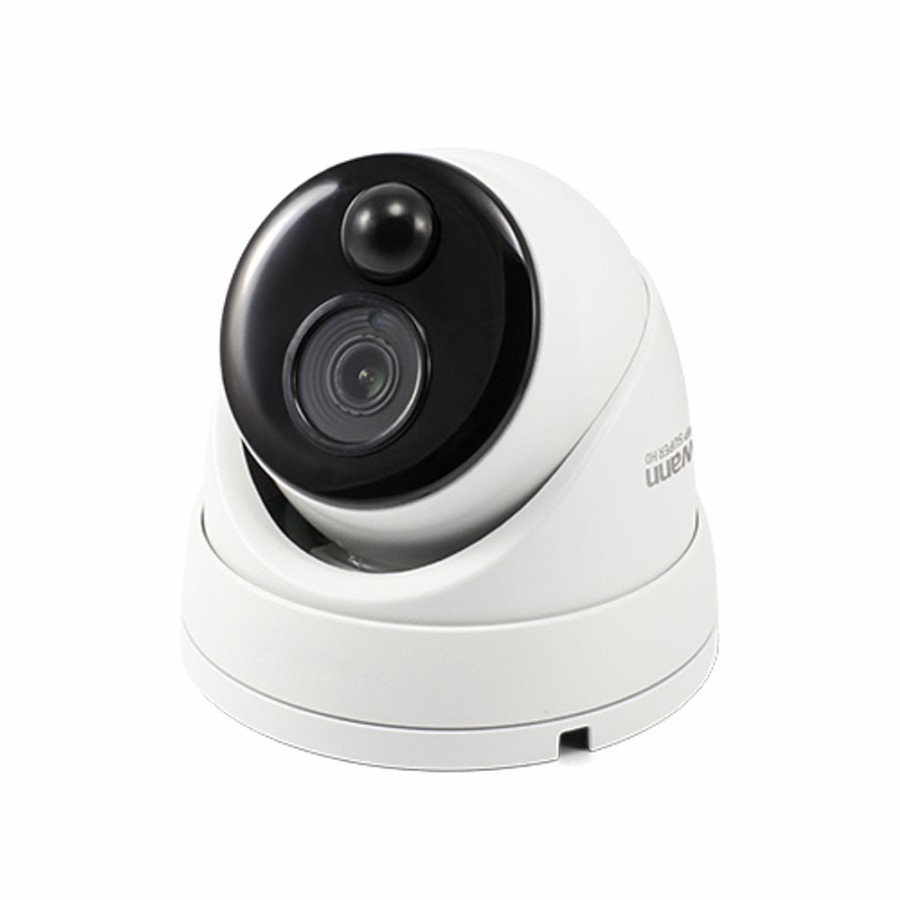 Wired Home Security Systems Swann | 5Mp Super Hd Thermal Sensing Dome Security Camera - Pro-5Mpmsd - Swpro-5Mpmsd