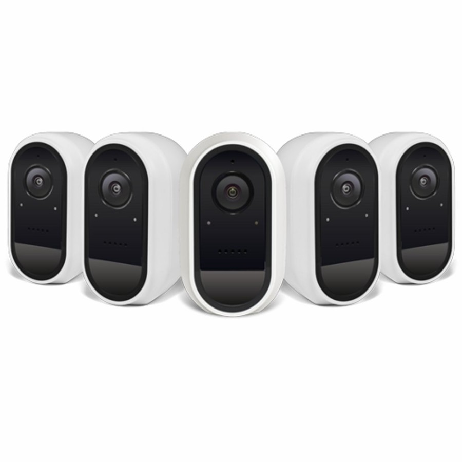 Wireless Battery Security Cameras Swann | Wire-Free 1080P Security Camera 5 Pack - Swifi-Camwpk5