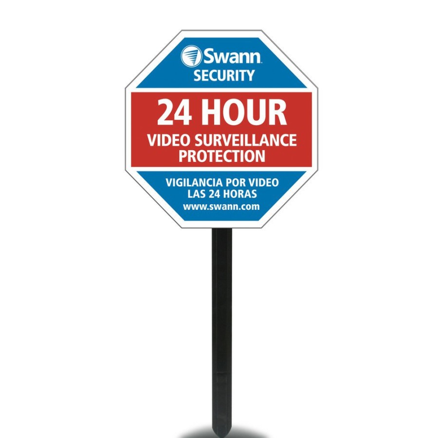 Business Security Systems Swann | Yard Stake - Security Deterrent & Warning Sign - Sw276-Yss