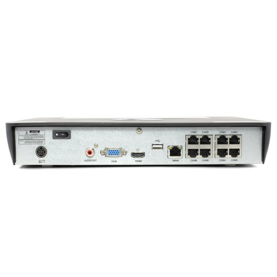 Business Security Systems Swann | Swann 8 Channel Security System: 4K Ultra Hd Nvr-8580 With 2Tb Hdd (Plain Box Packaging / Cameras Sold Separately) - Srnvr-88580H