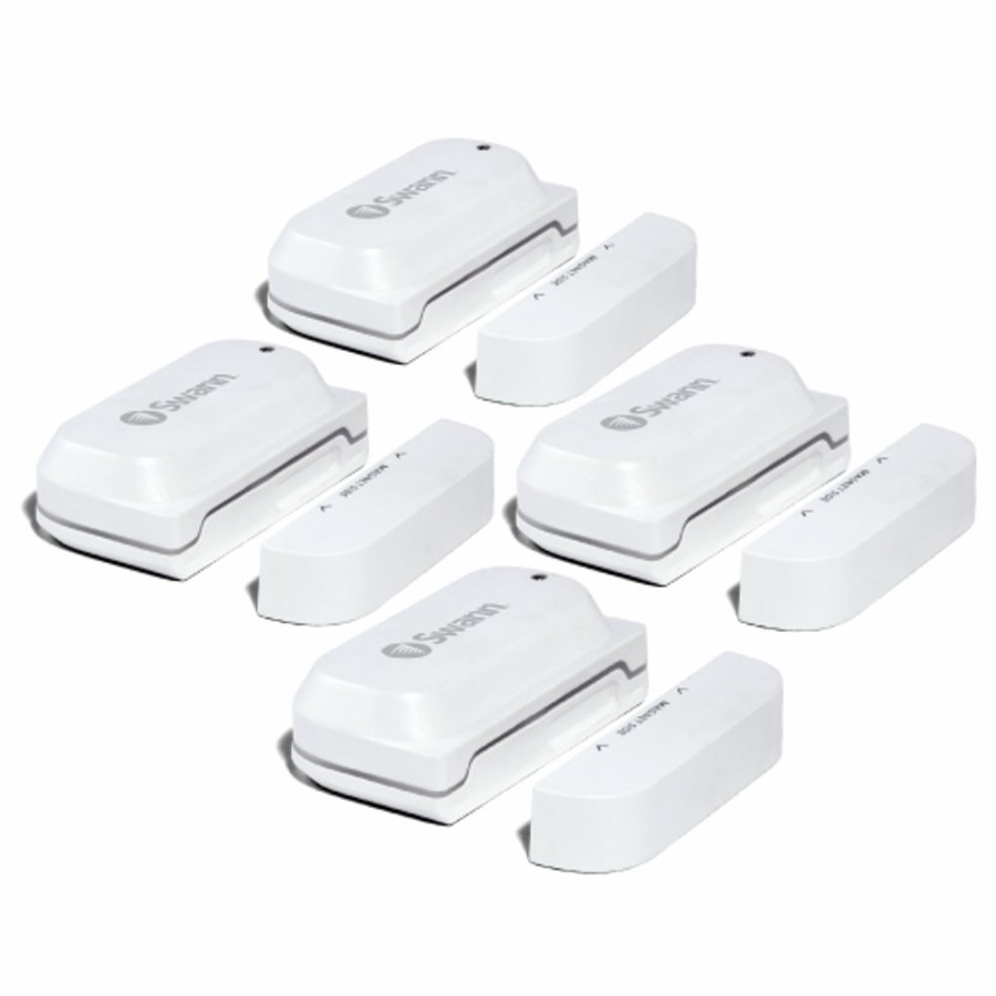 Business Security Systems Swann | Wi-Fi Window/Door Alert Sensor 4 Pack - Swifi-Wdoorpk4