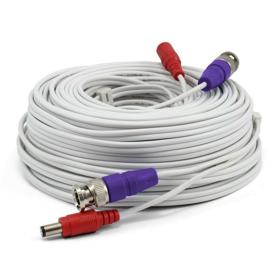 Wired Home Security Systems Swann | Bnc 100Ft/30M Security Extension Cable | Swpro-30Ulcbl